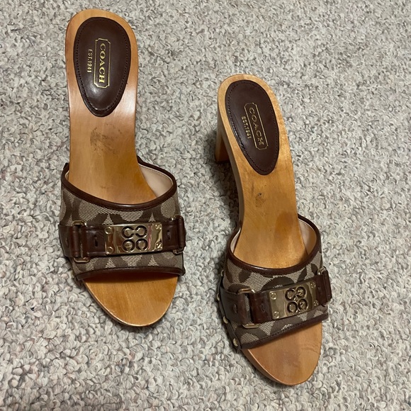 Coach Shoes - Coach clogs brand new without box